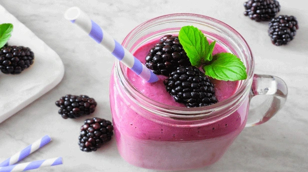 Mulberry Shake - Foodiection.com