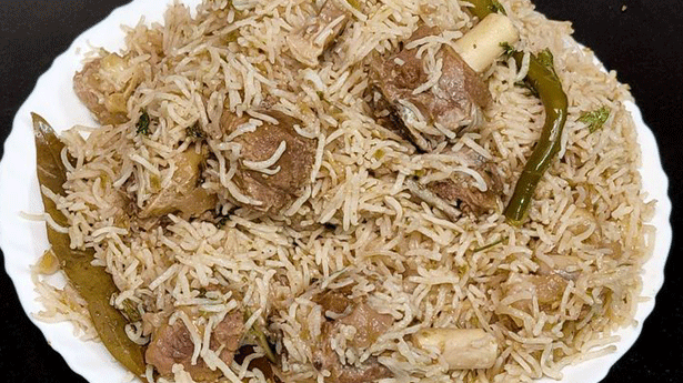 Mutton White Biryani - Foodiection.com