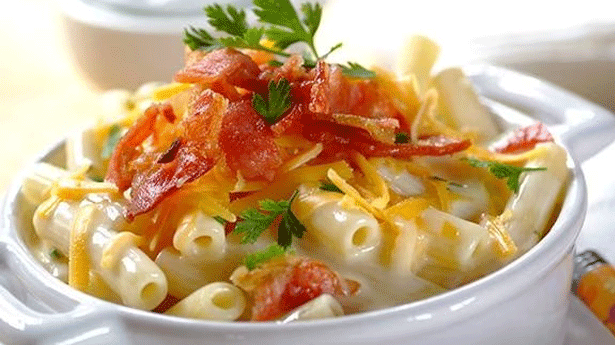 Macaroni Carbonara - Foodiection.com