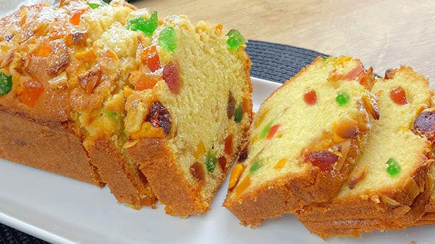 French Fruit Cake - Foodiection.com