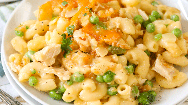 Tuna Macaroni Casserole - Foodiection.com