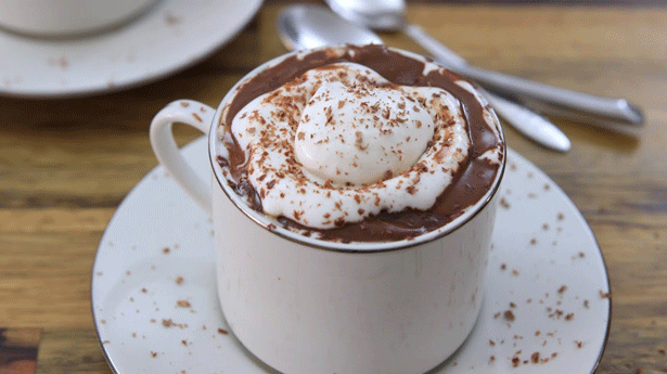 Italian Hot Chocolate - Foodiection.com