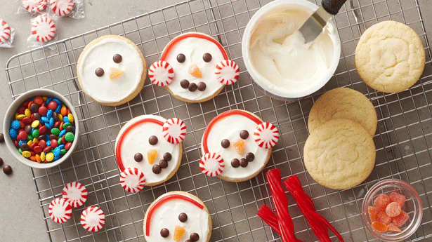 Holiday Theme-Print Cookies - Foodiection.com