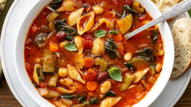 Minestrone Soup - Foodiection.com