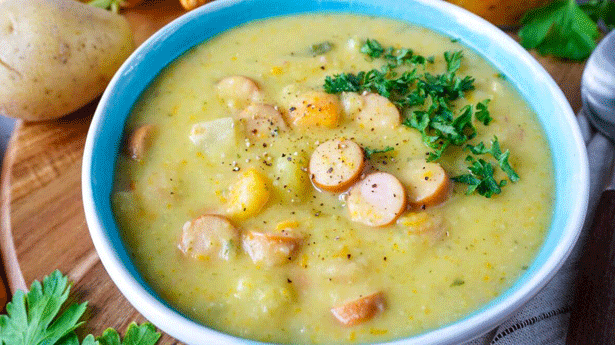 Kartoffelsuppe (Potato Soup) - Foodiection.com